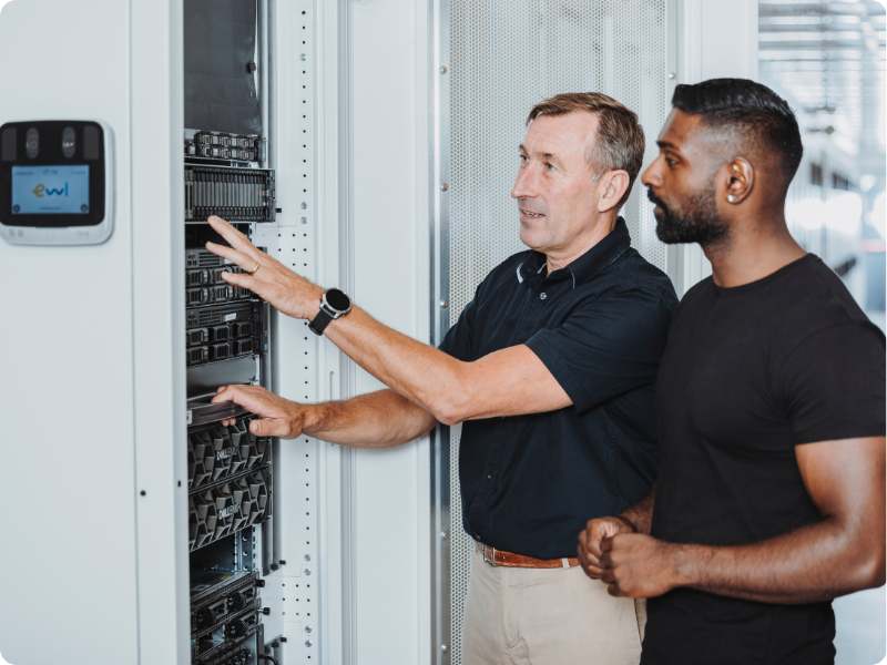 Besichtigung Datacenter