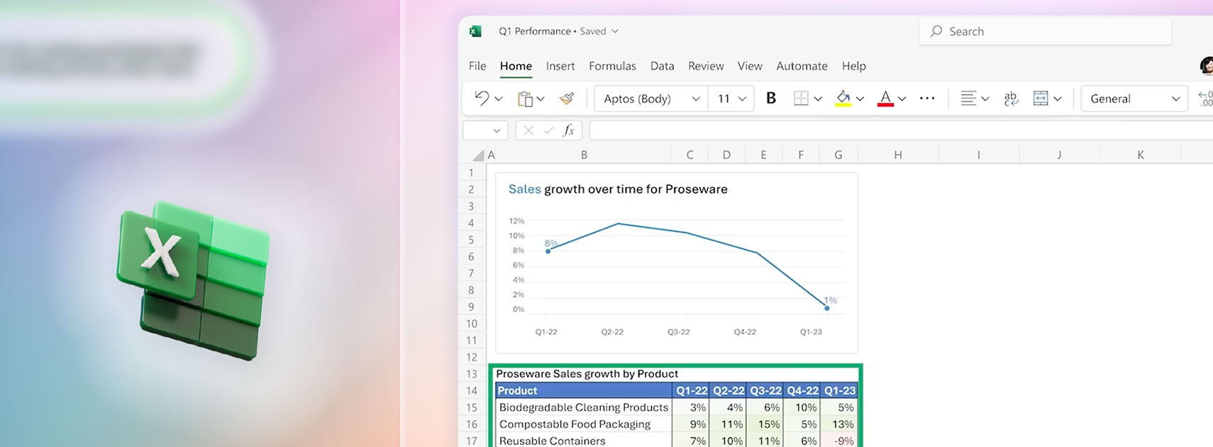 Microsoft 365 Copilot Starterkit: Unterstützung durch Copilot in Microsoft Excel