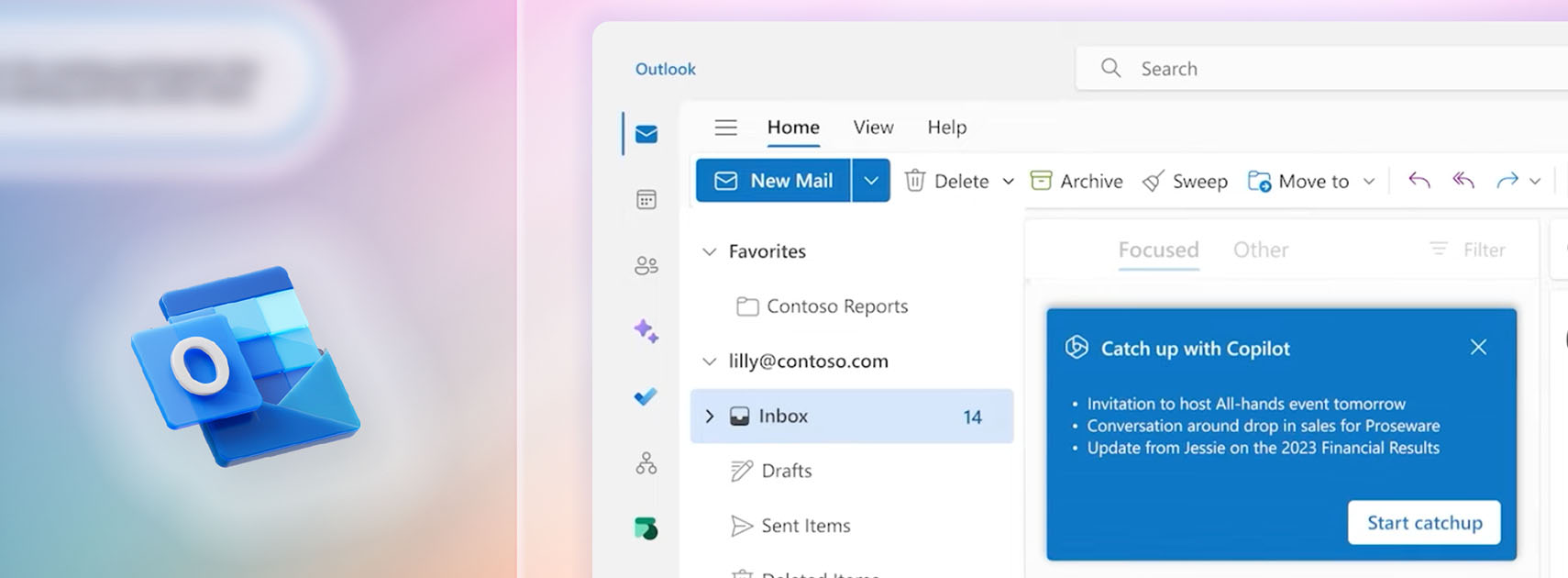 Microsoft 365 Copilot Starterkit: Unterstützung durch Copilot in Microsoft Outlook